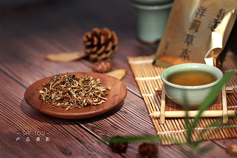 綠野珍味 洋薊茶產品拍攝的藝術視界